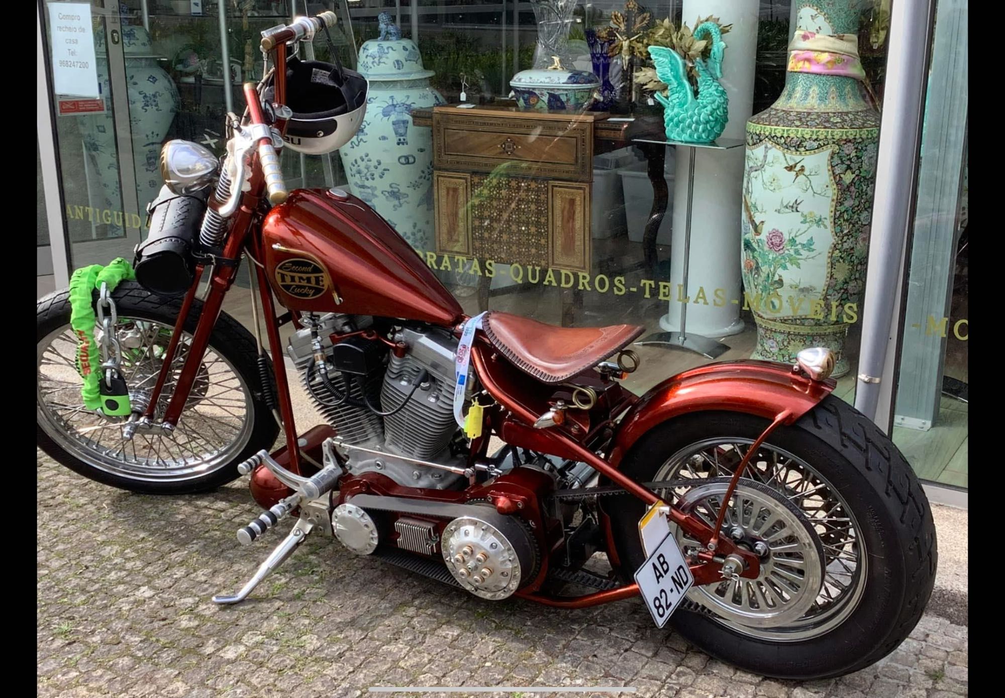 Mota Harley springer. 1340cc ,SECOND TIME LUCKY MOTA ÚNICA
