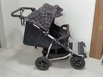 Podwójny bliźniaczy wózek Mountain Buggy Duet 3.0 - bdb stan + dodatki