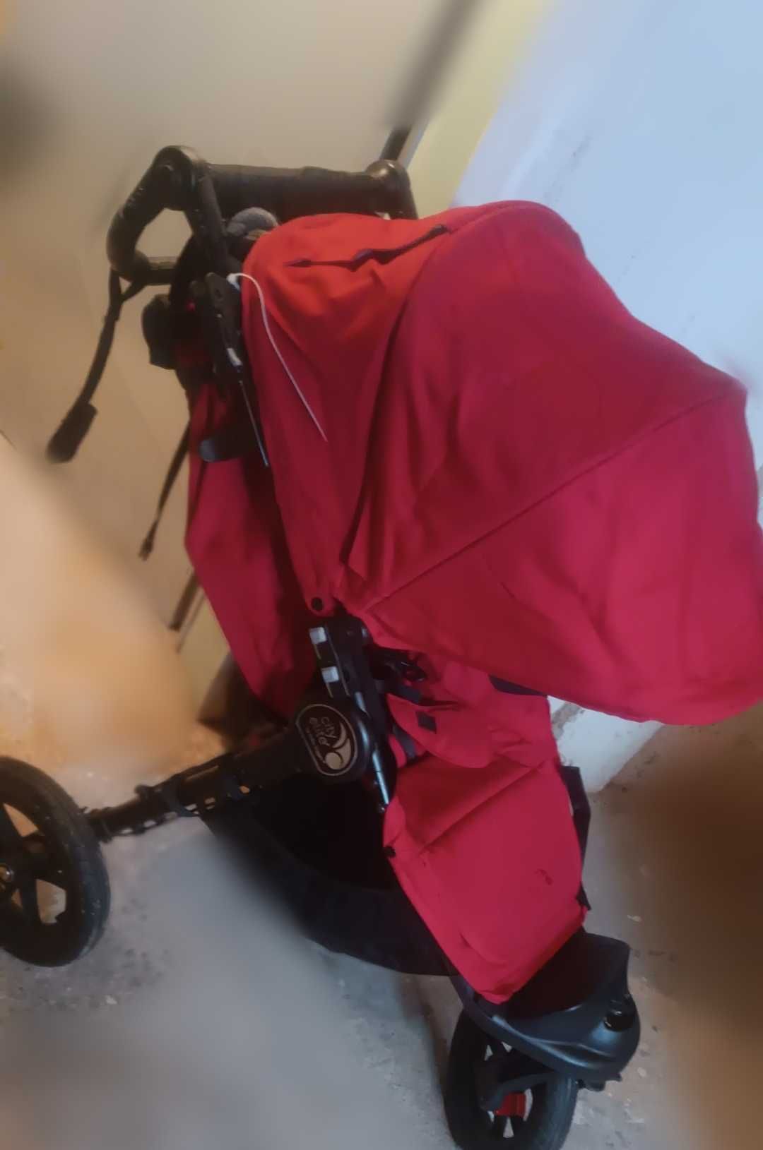 Wózek baby jogger city elite czerwony