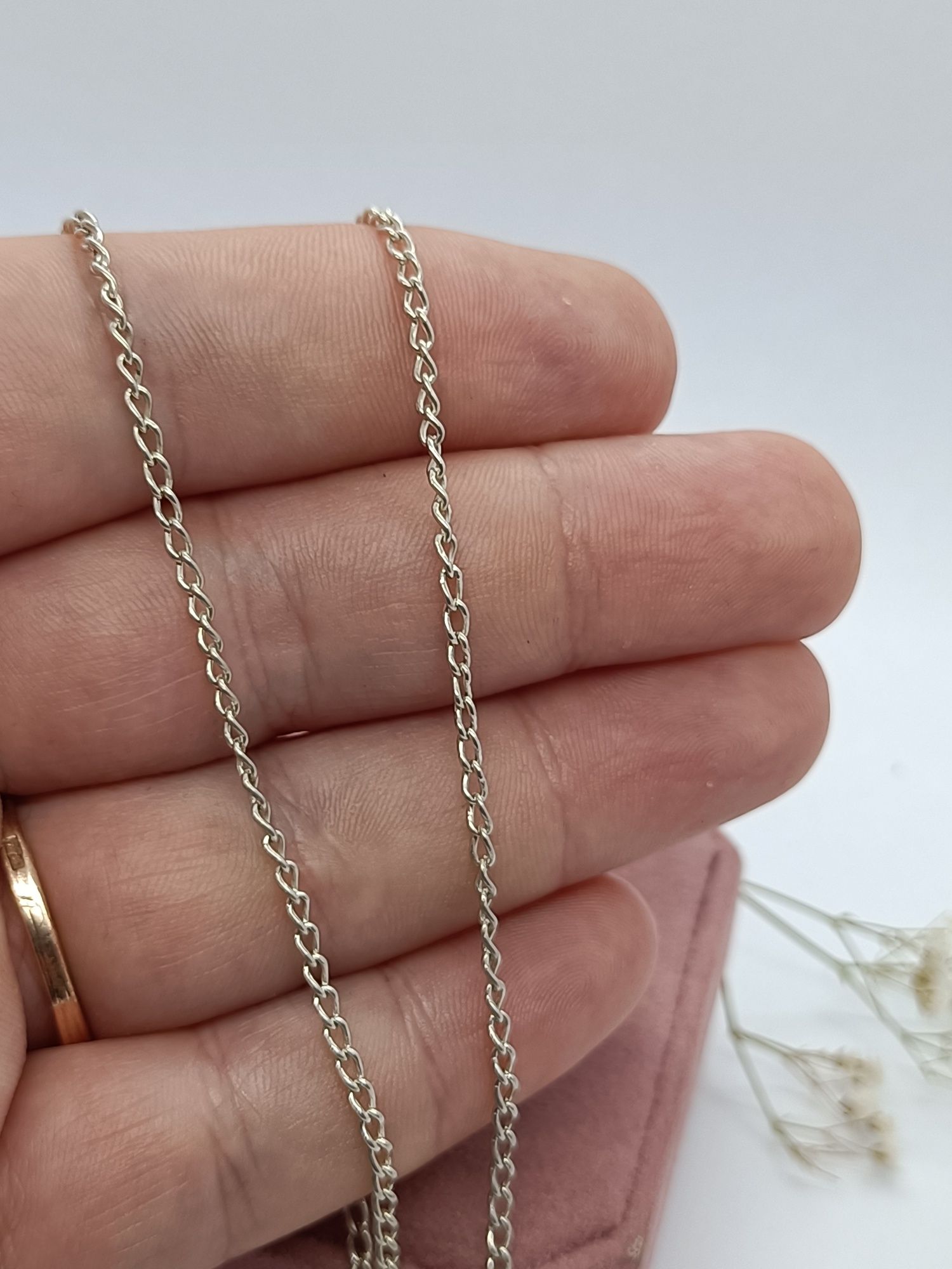 Klasyczny łańcuszek ze srebra, srebro 925