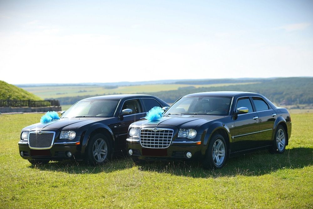 Весільний кортеж/Авто на весілля автомобілями Chrysler 300c/крайслер