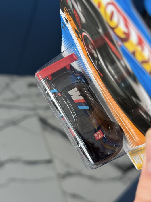 Hot Wheels BMW M3 GT2 E92 2012 pierwsze wydanie czarna protektor IGŁA