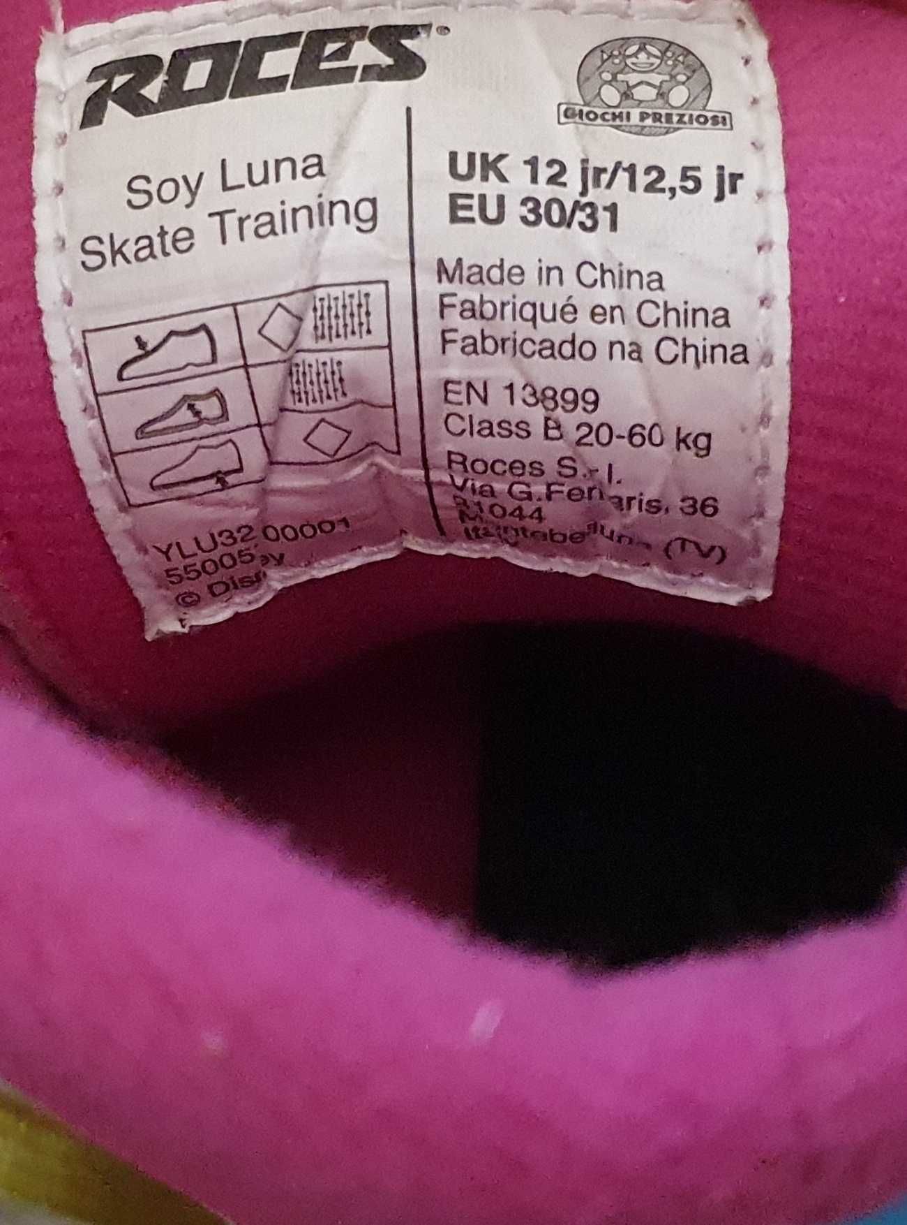 Patins Criança Soy Luna Originais Disney 30/31