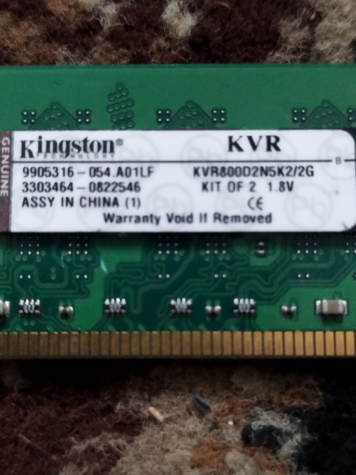 Kości RAM DDR 2 7 sztuk Po 2GB