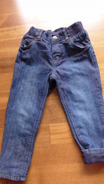 Spodnie jeansowe H&M Denim, roz. 92
