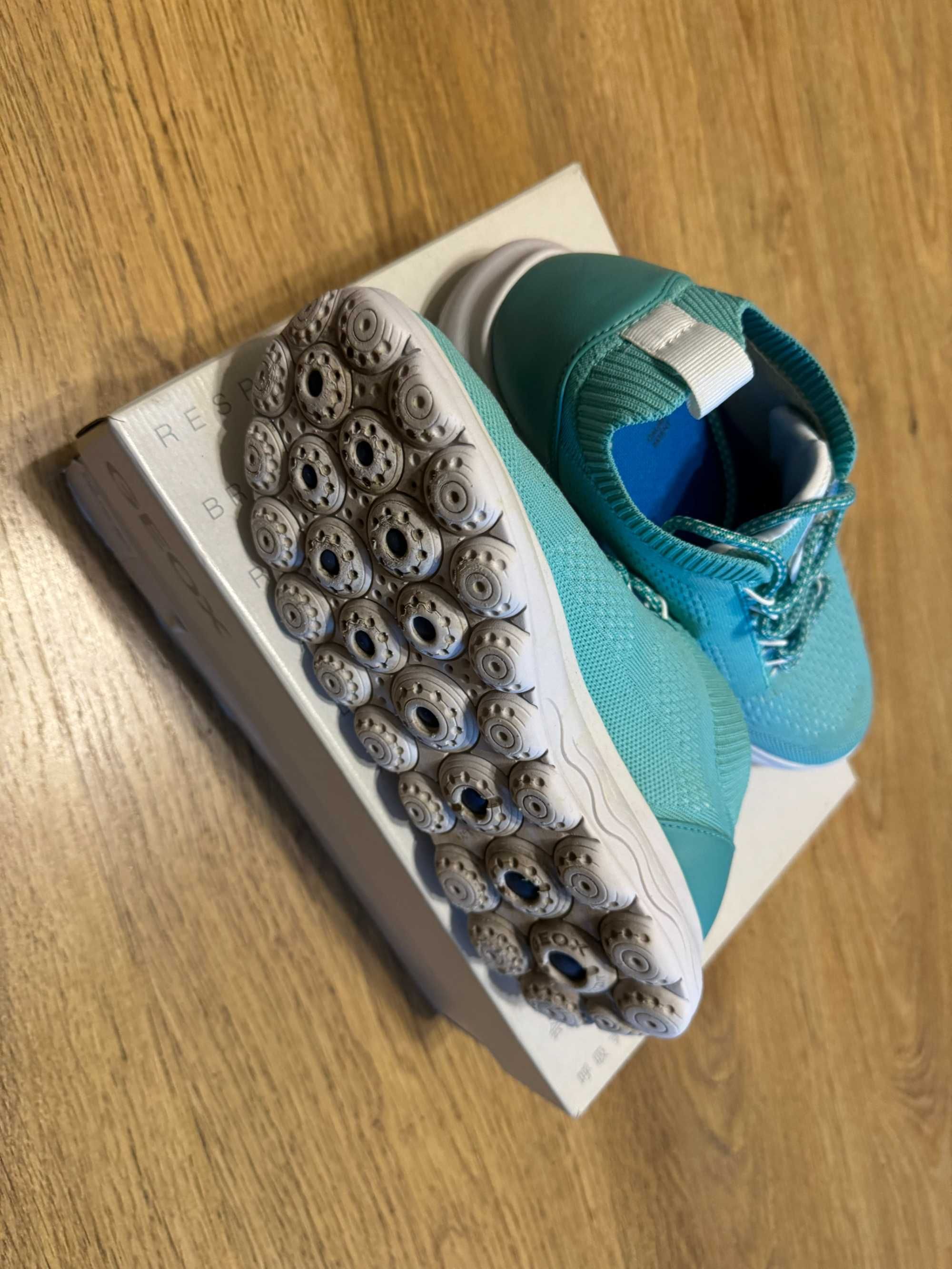 Кроссовки женские дышащие GEOX D Spherica A Turquoise 37 размер