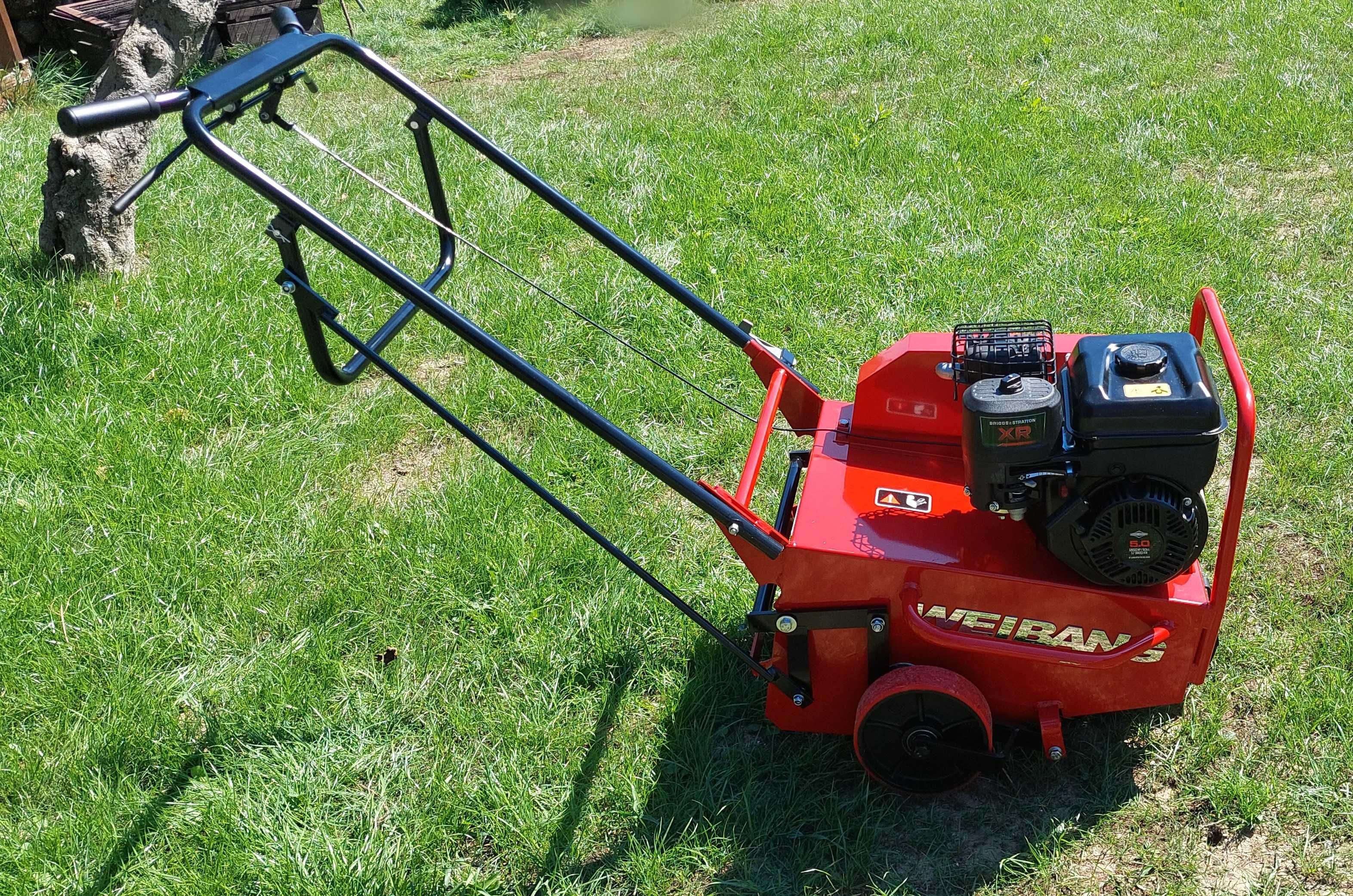Aerator rurkowy Weibang profesional  trawa jak boisko wynajem aeracja