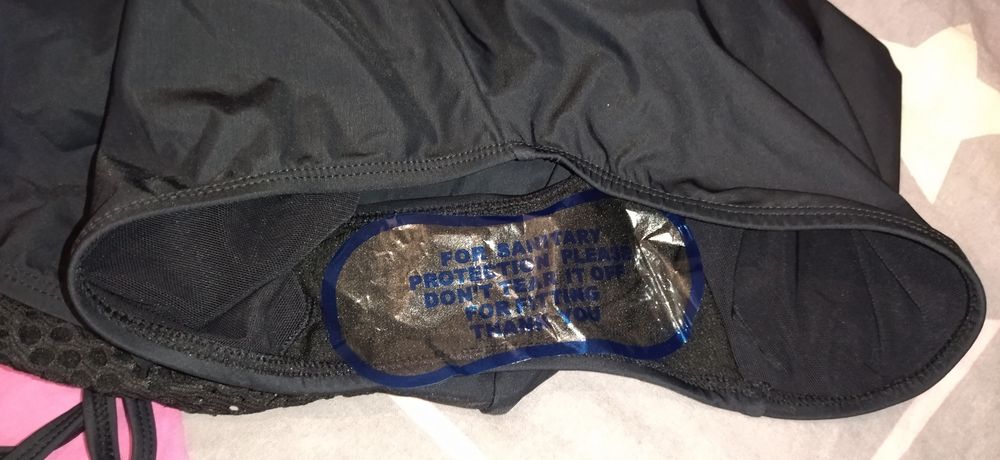 Nowy czarny strój kąpielowy Bonprix 44r