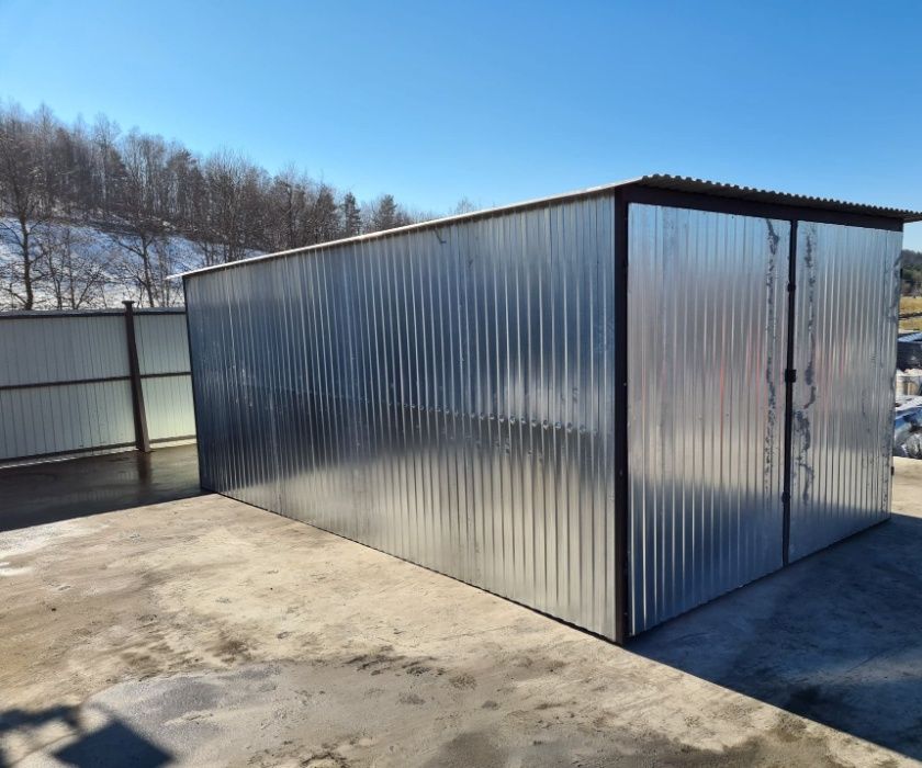 Garaż blaszak 3x5 Garaż blaszany Blaszak Garaże Producent 2x3 4x6 5x7