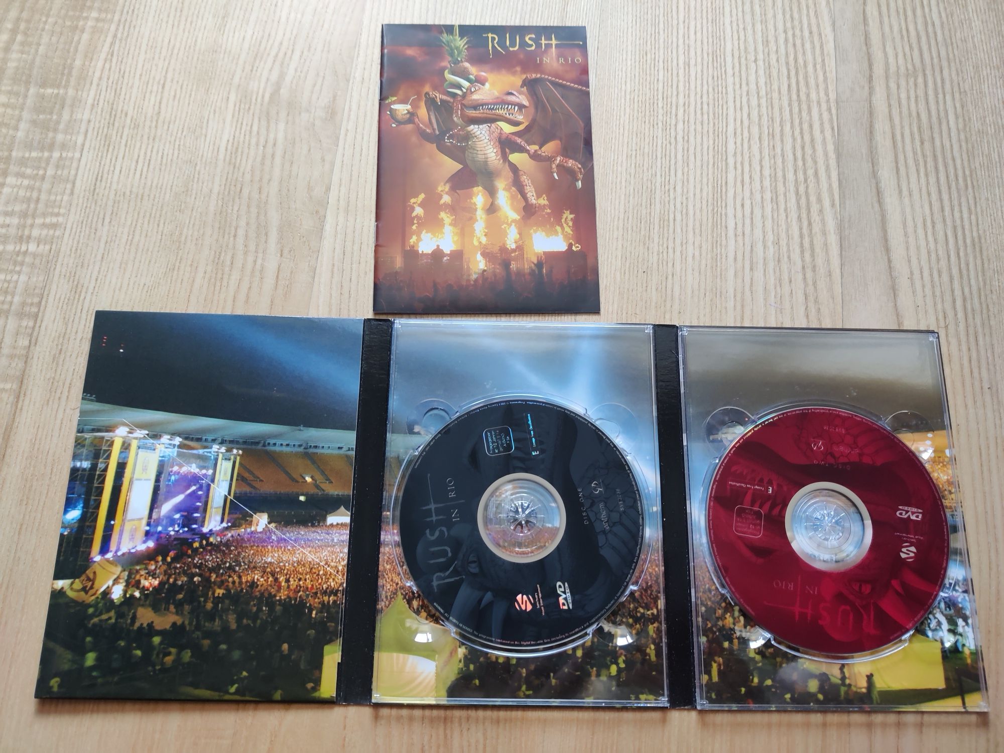 Rush in Rio  płyta dvd
