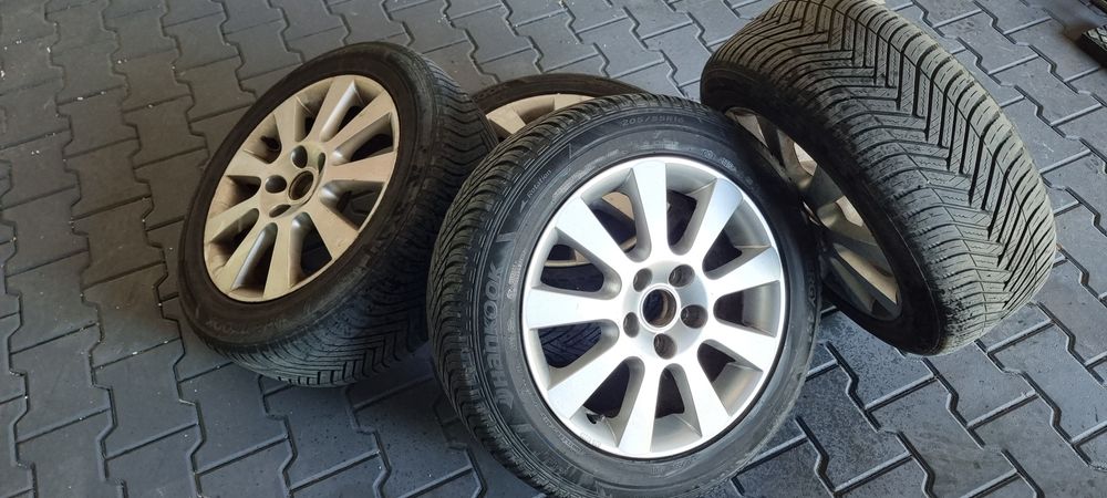 Felgi VW opony koła BORBET 16 5X112
