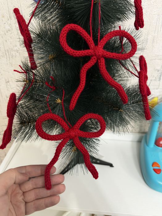 Бантики вграшки на ялинку ручна робота