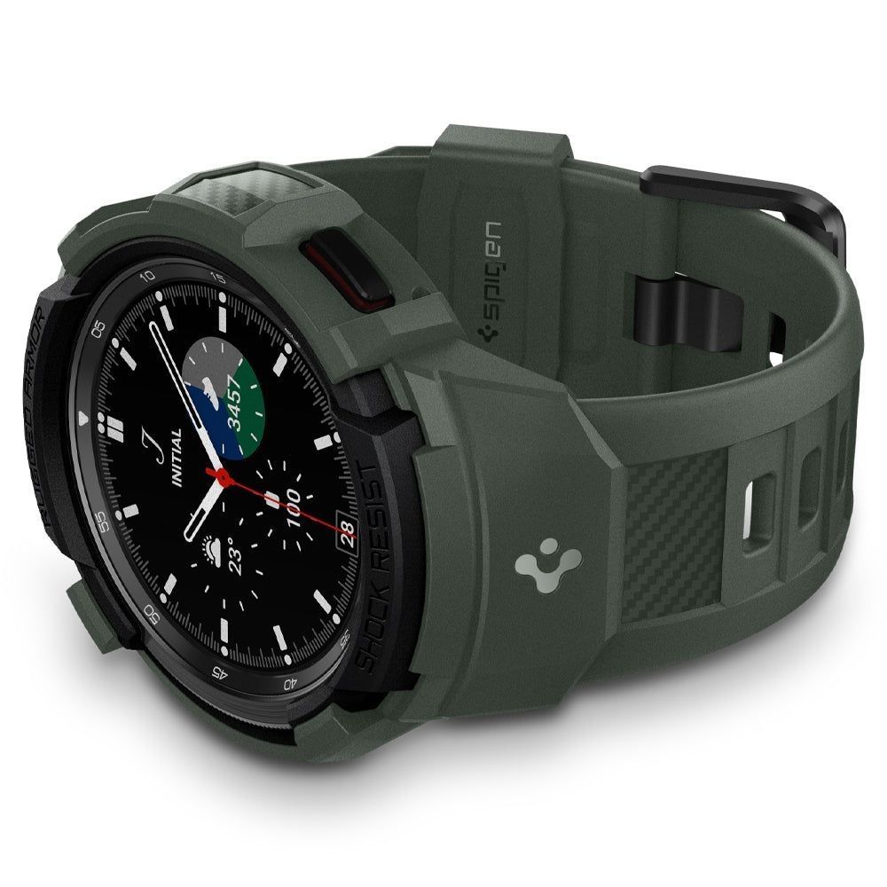 Pasek Spigen Rugged Armor Galaxy Watch 4 Classic 46 Mm Military Green
