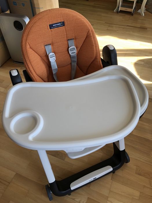 Krzesełko do karmienia Peg Perego Siesta Follow me (wonder orange)