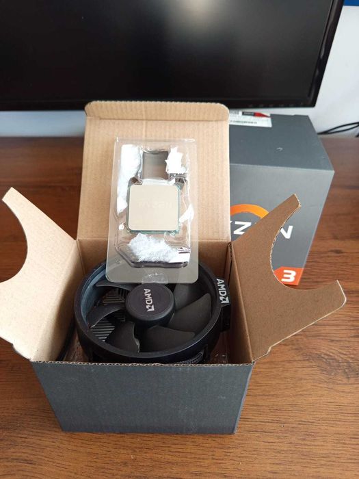 GTX 1050 2gb + ryzen 3 1300x + chłodzenie stan jak nowe