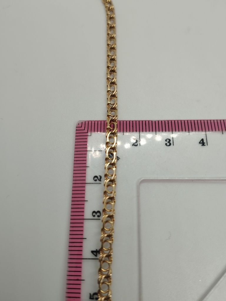 Золотой браслет 18 см 3.76 грамма