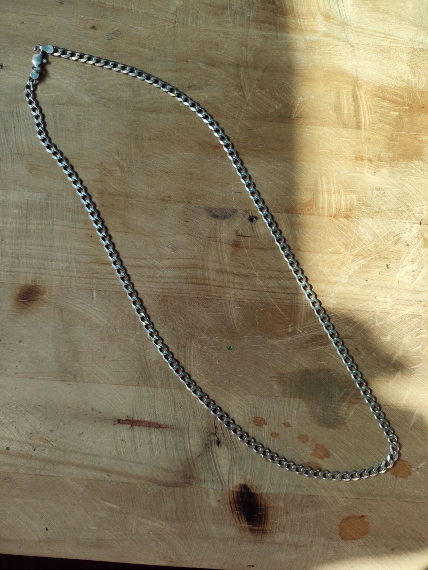 Łańcuch łańcuszek srebrny 925  - 56cm 19g