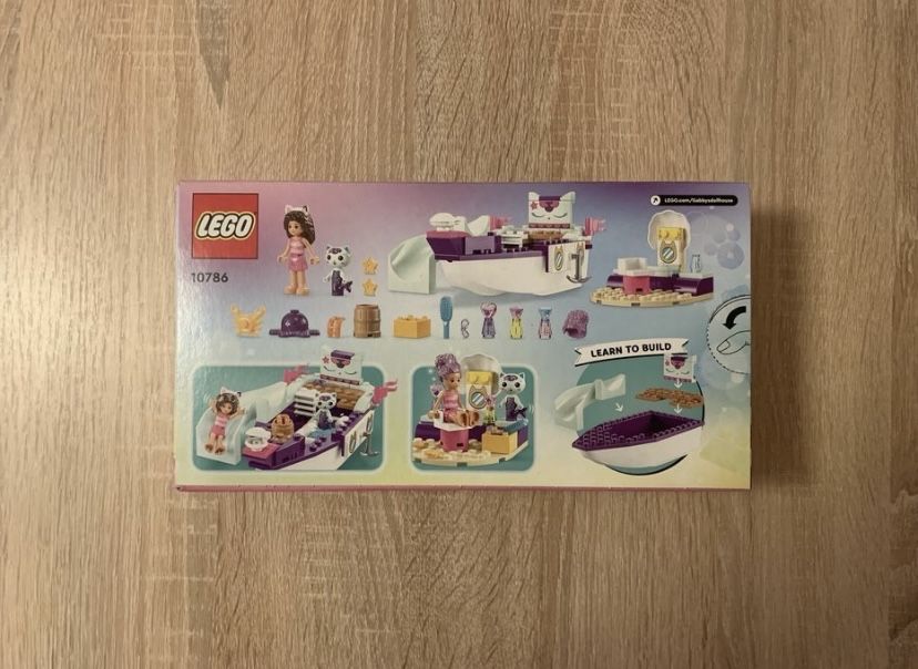 Nowe LEGO Statek i spa Gabi i Syrenkotki 10786