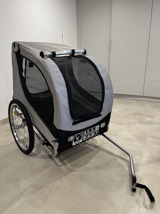 Przyczepka rowerowa dla zwierząt– jak nowa! (do 40 kg)