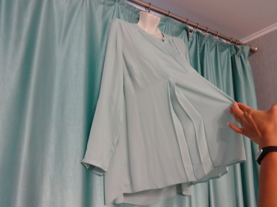 Красивая рубашка туника шифоновая блузка для беременных 54 56