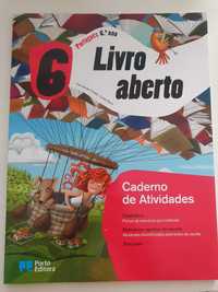 Caderno Atividades Portugues 6 Ano - Livro Aberto