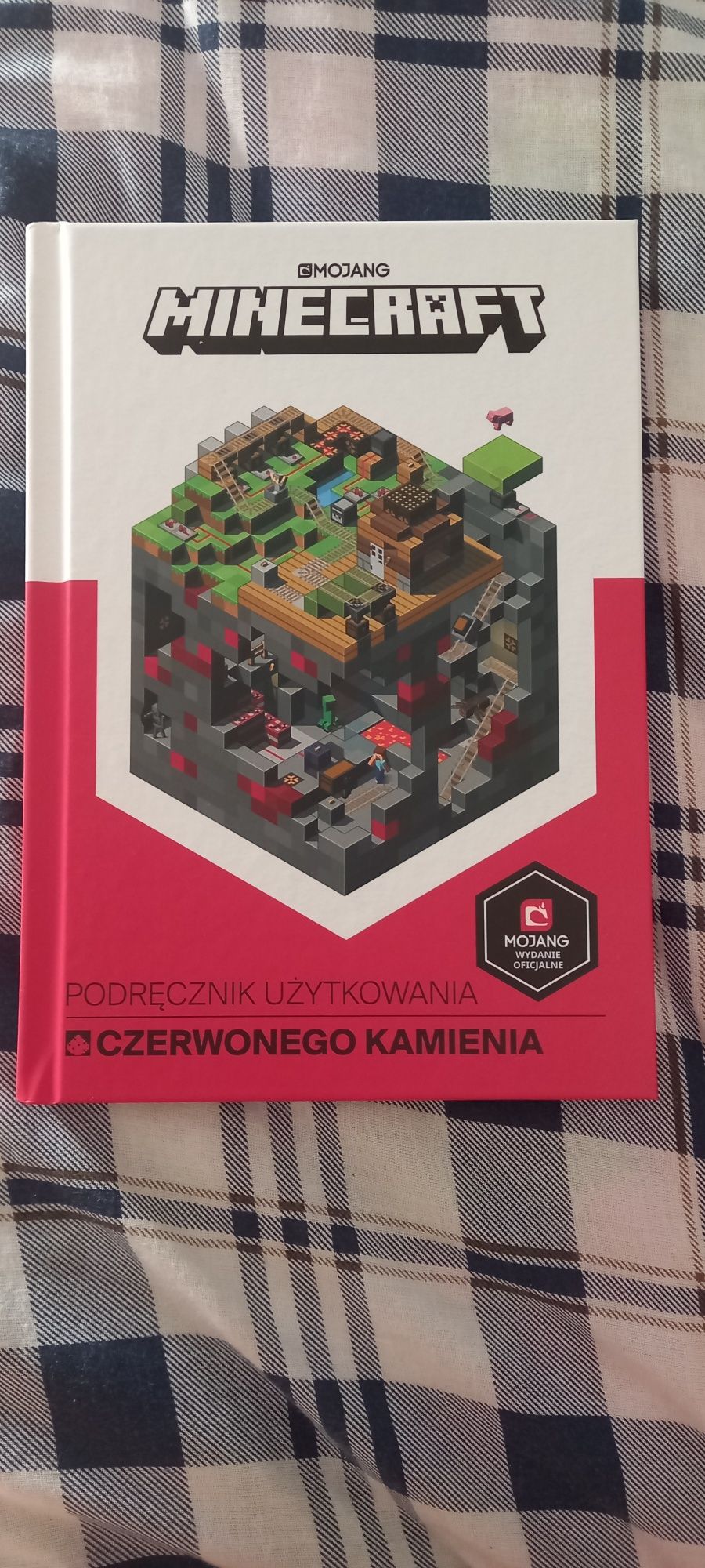 2 Książki Minecraft Podręcznik czerwonego kamienia