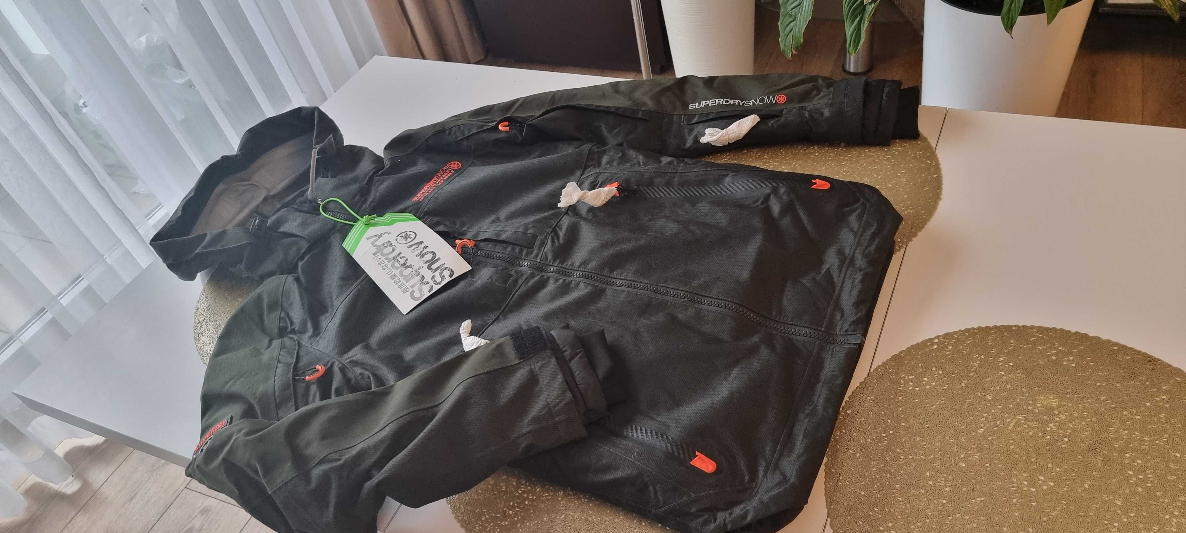 Męska wielofunkcyjna kurtka Superdry Piste Rescue 3w1, męska, nowa