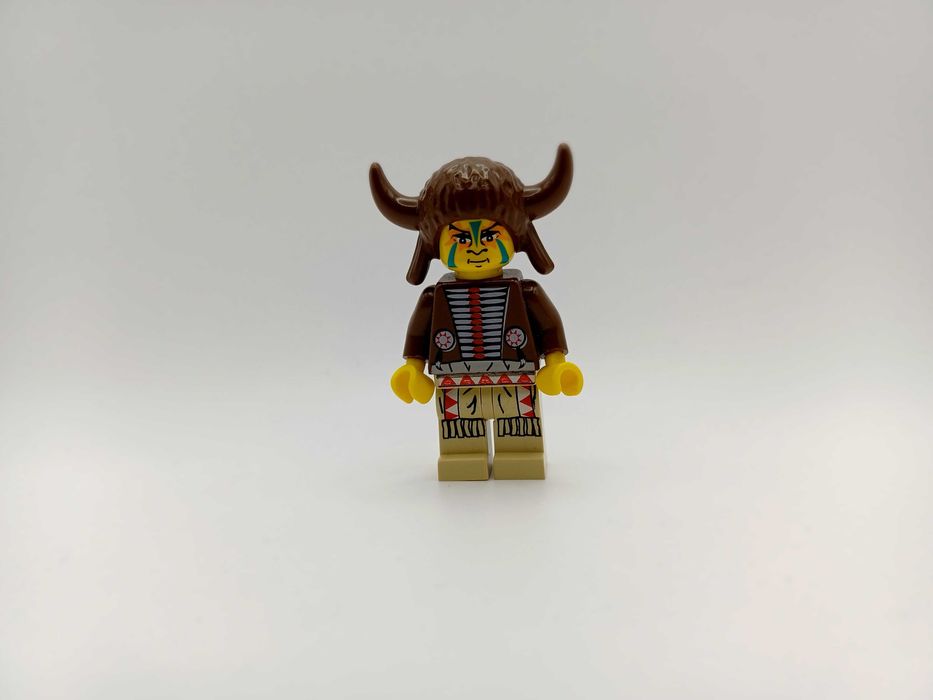 Lego western Indianie -  ww019 Indian Medicine Man Indiański Szaman