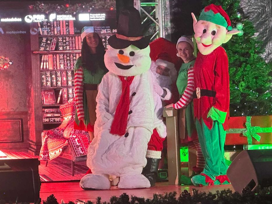 ANIMAÇÃO DE NATAL|MASCOTES |CASA & PAI NATAL |CADEIRÃO|CANHÃO DE NEVE