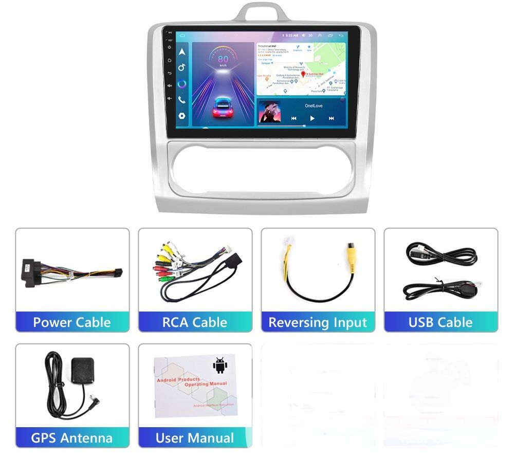 Radio Nawigacja FORD FOCUS 2004  2011 Android GPS
