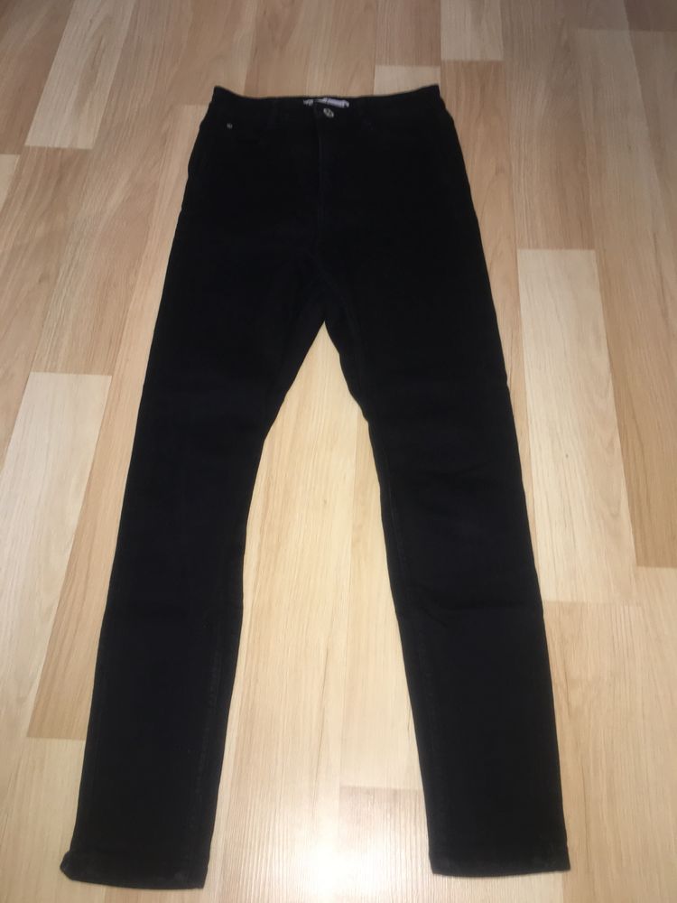 Spodnie jeansowe czarne ZARA 36 damskie