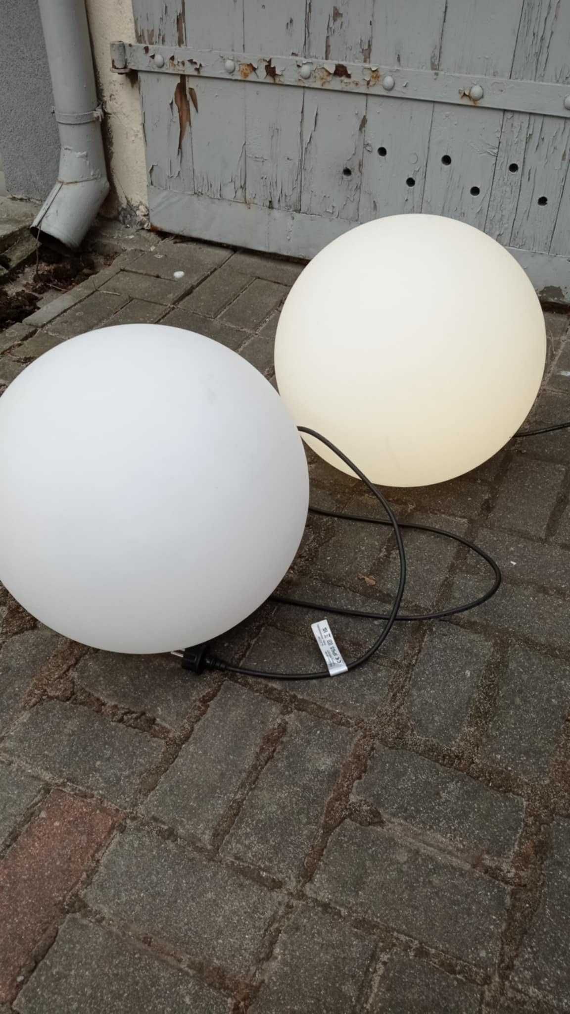 Lampa świecąca kula ogrodowa duża