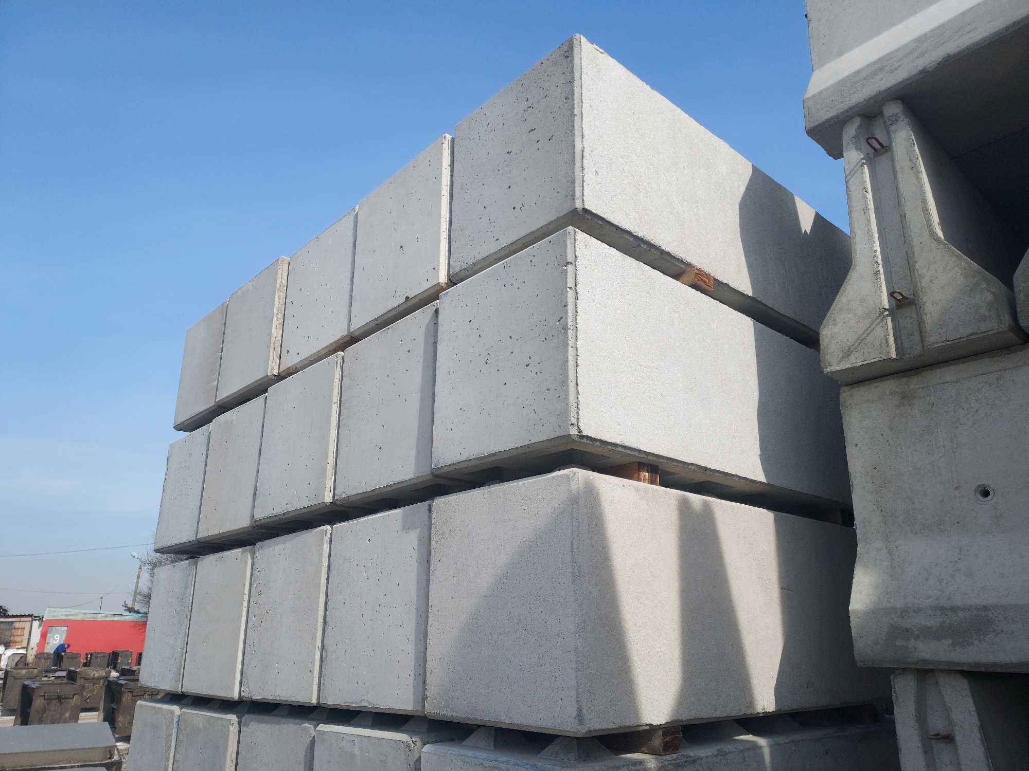 Bloki betonowe, klocki lego, mury oporowe 60x60x60