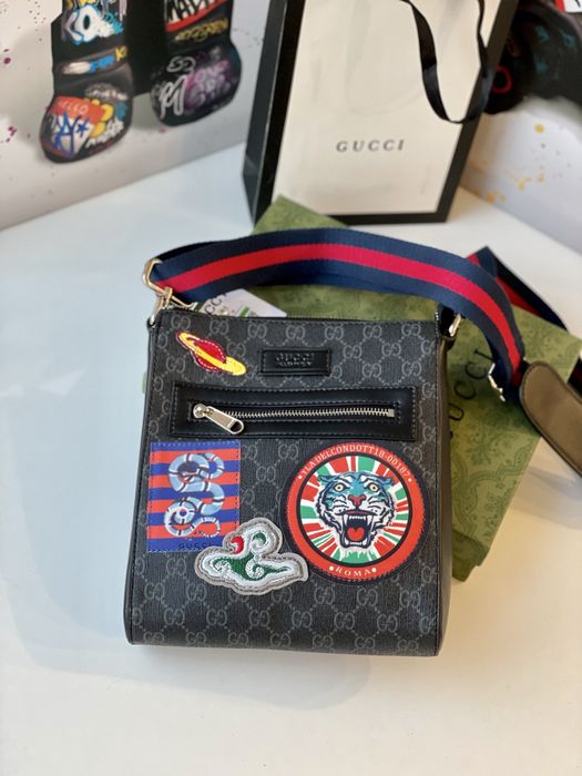 Чоловіча мужская сумка барсетка Gucci Гуччи