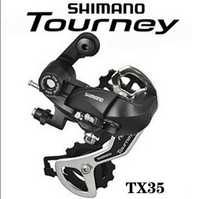 Задний переключатель на велосипед Shimano компаньола перекидка tx 35