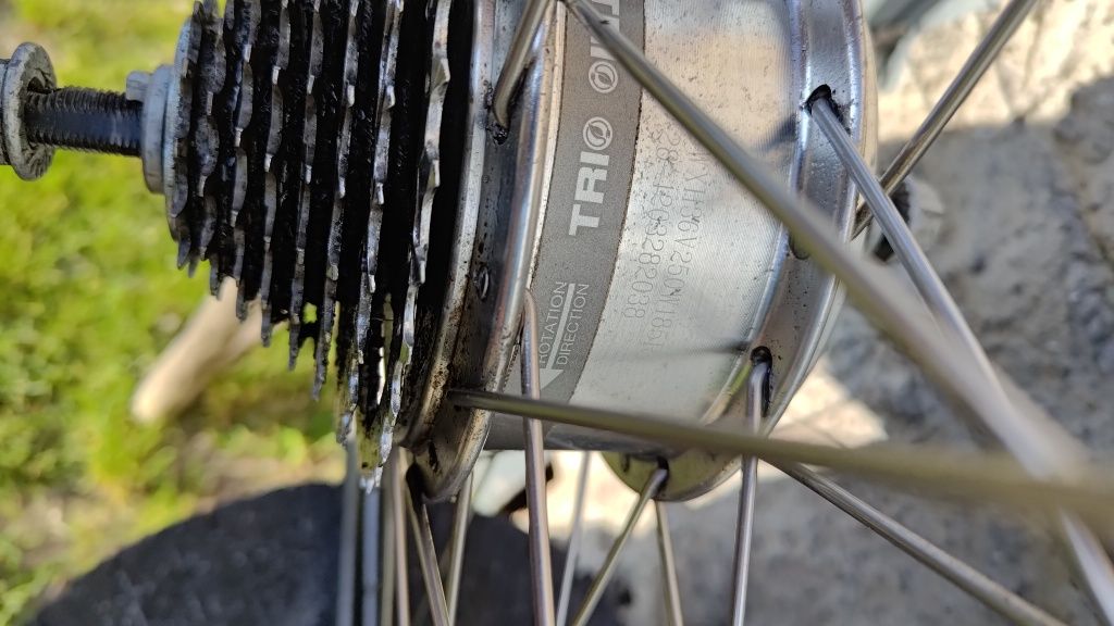 Koło tylne Trio 36V 250-500W kompletne gotowe do montażu