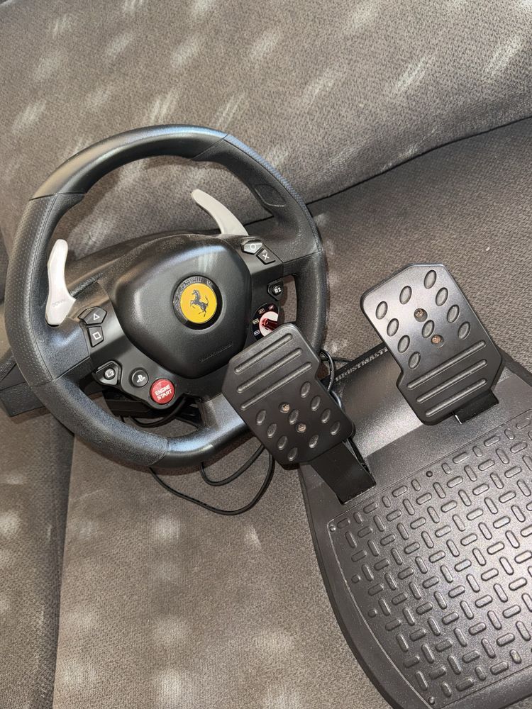 Volante+ Pedais Como NOVO