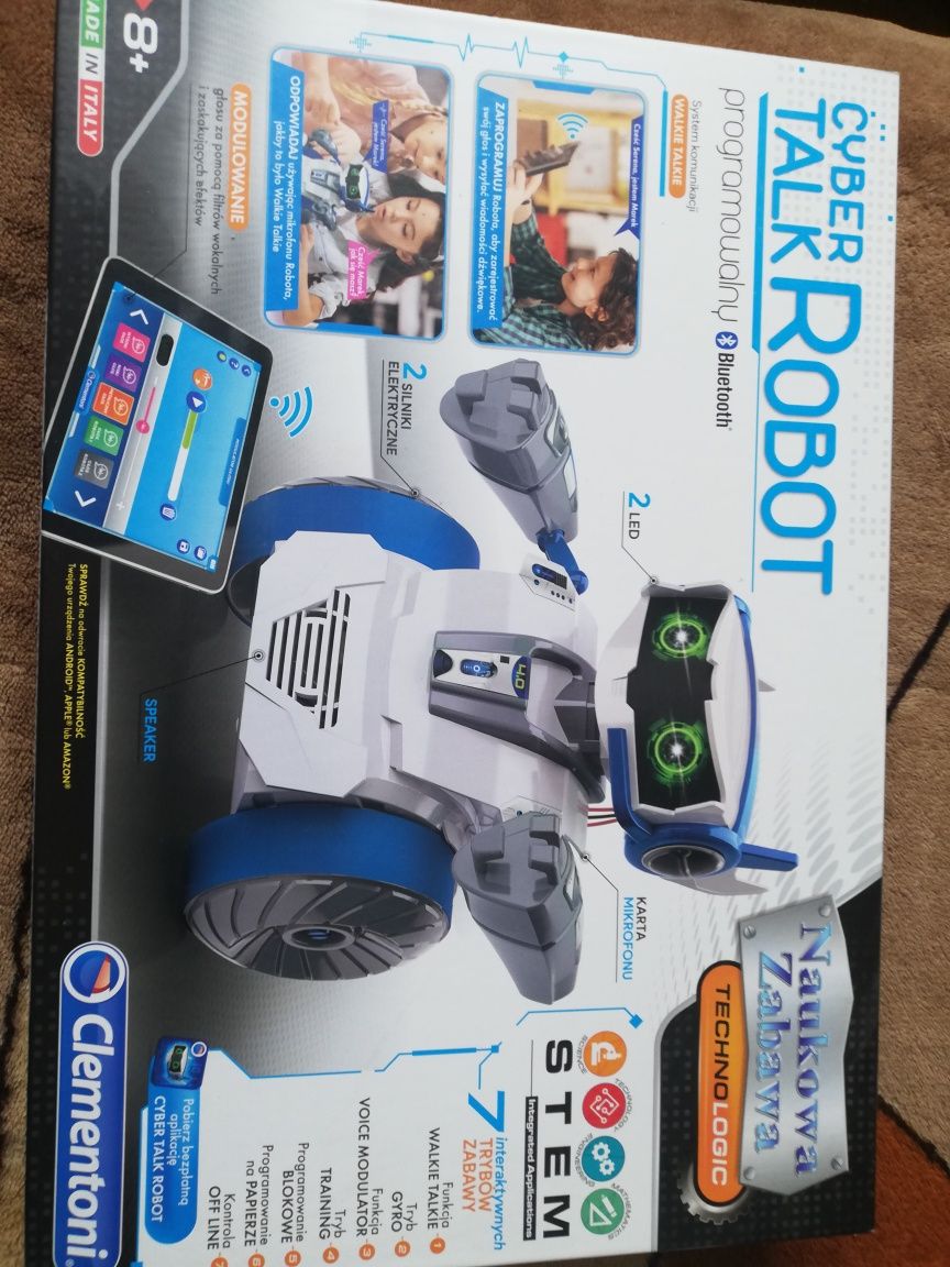 Cybertalk robot Clementoni 8+