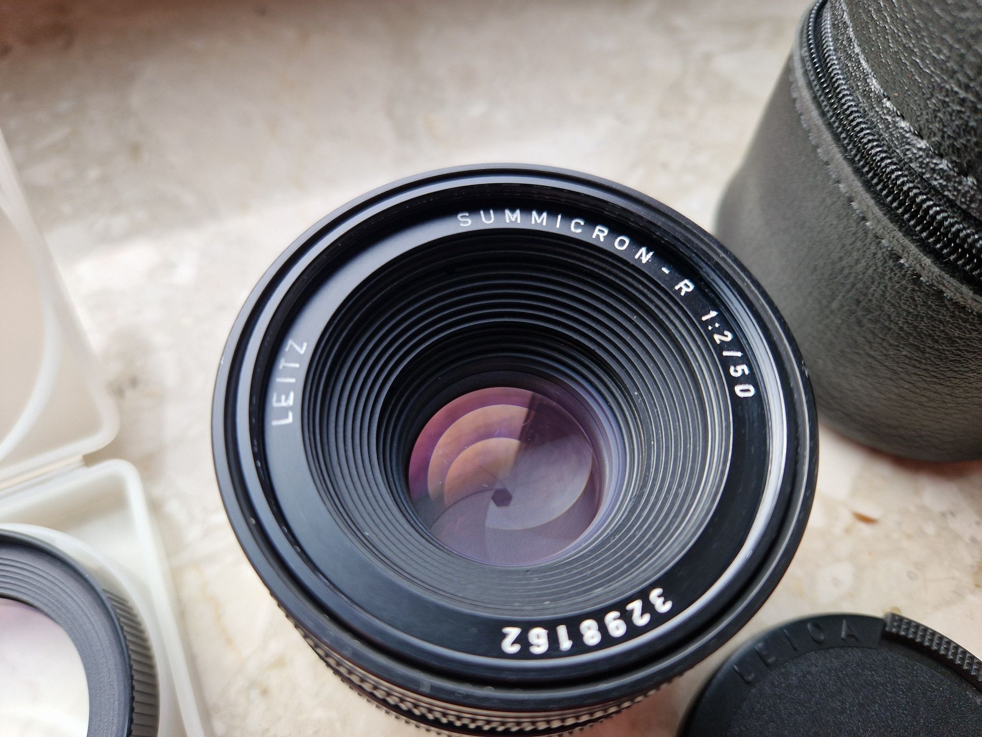 Leica Summicron-R 2/50+macrolinza leica