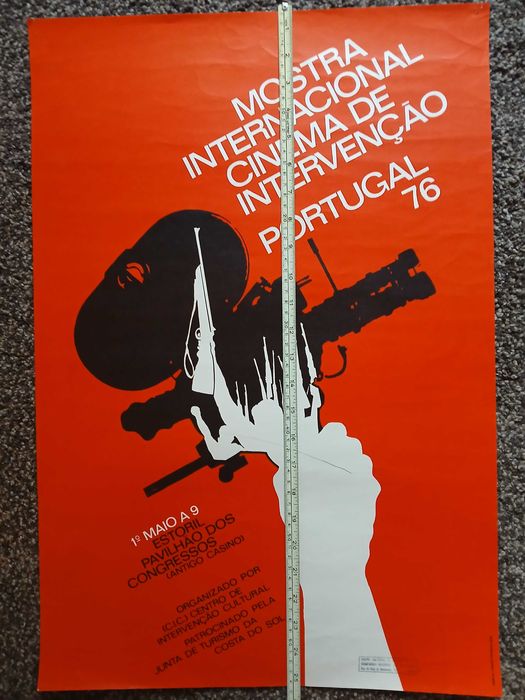 Cartazes cinema em Portugal a seguir ao abril 1974