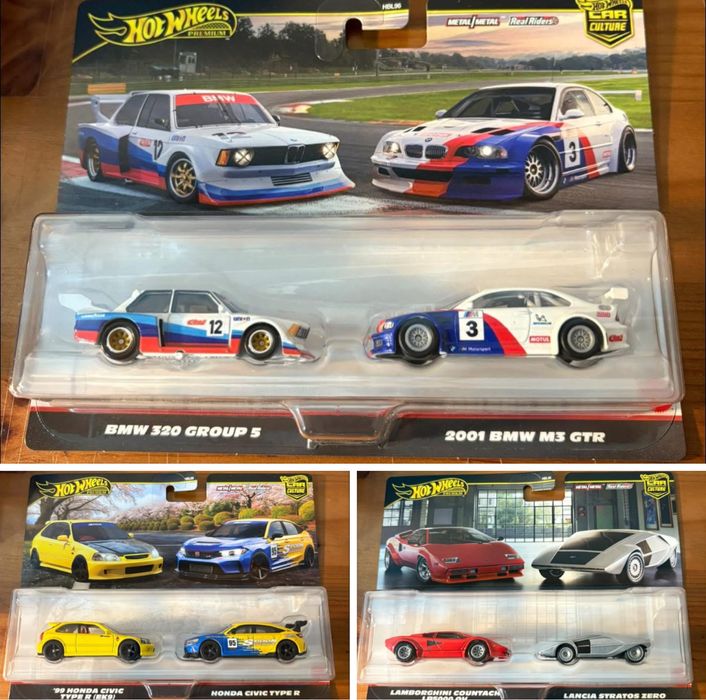 Packs duplos hot wheels premium