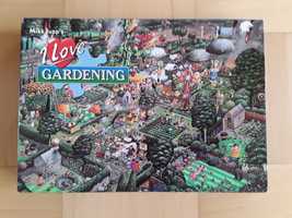 Puzzle 1000, I Love Gardening