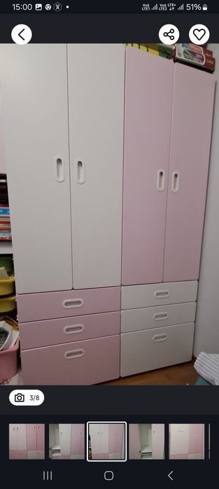 Meble dla dzieci ikea stuva