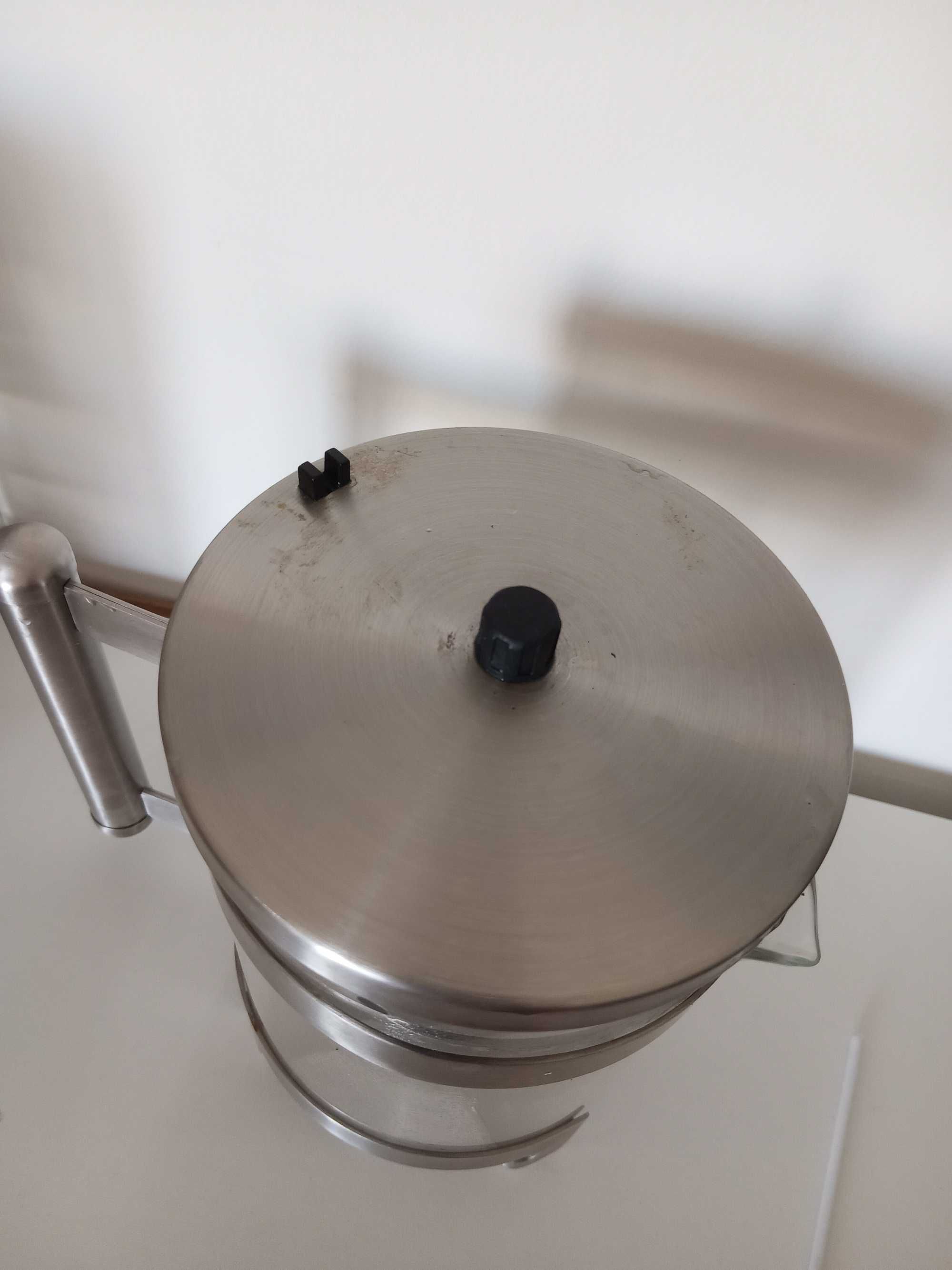Bule de chá em vidro, infusão marca Chaleira Ernesto