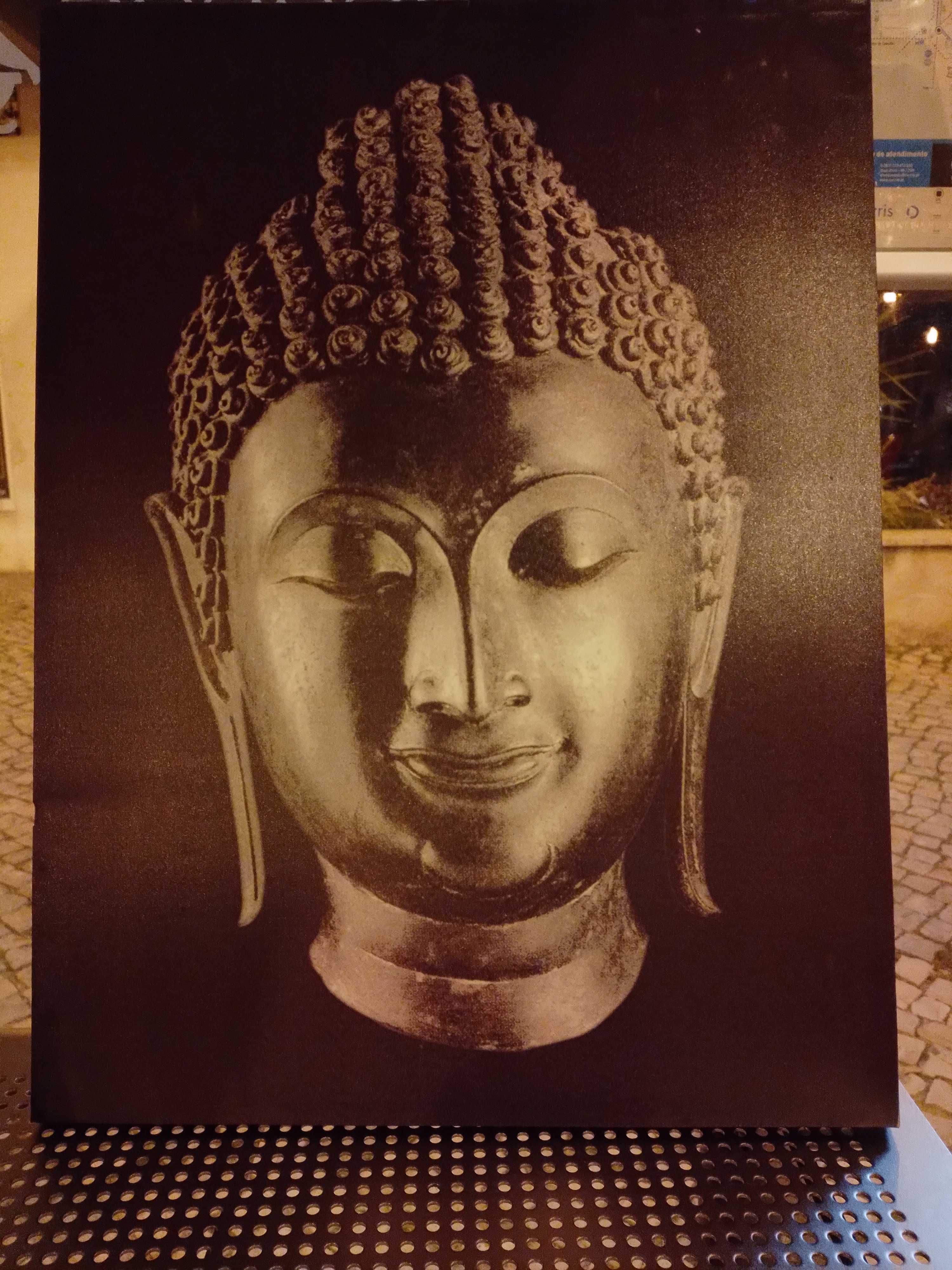 Quandro tela decorativo buda