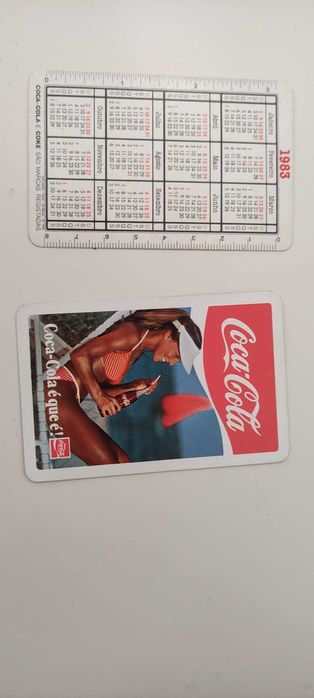 Antigos Calendário Coca-Cola