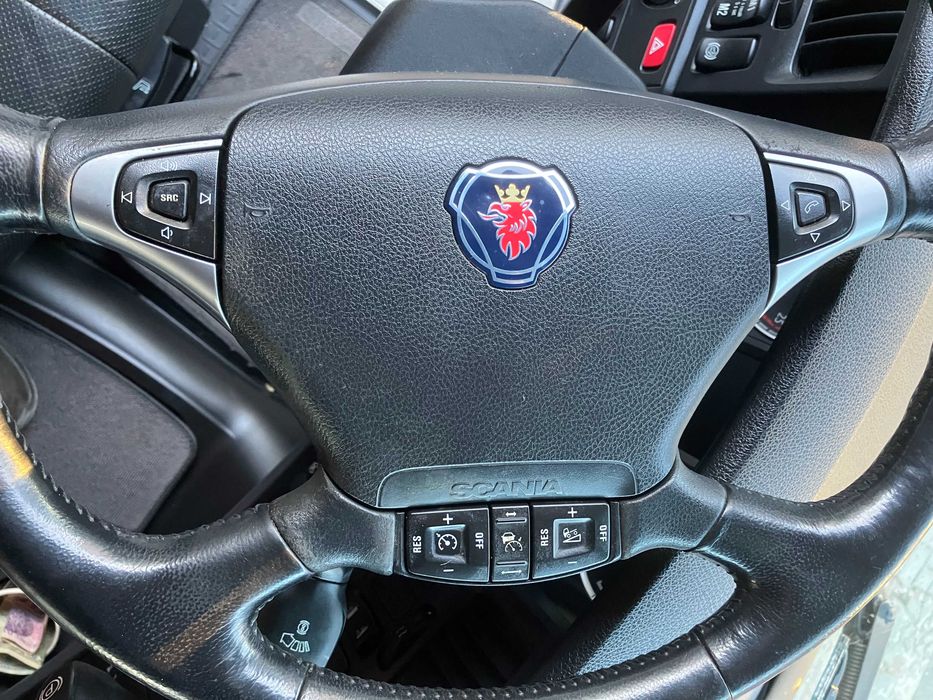 Ciągnik siodłowy SCANIA r450+naczepa Schmitz