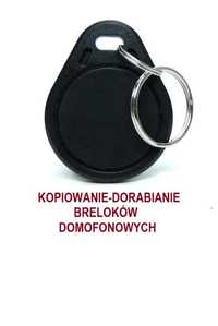 Kopiowanie-Dorabianie breloków do domofonu