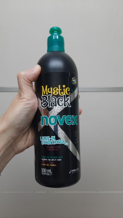 Creme de pentear Santo Black Poderoso, da Novex