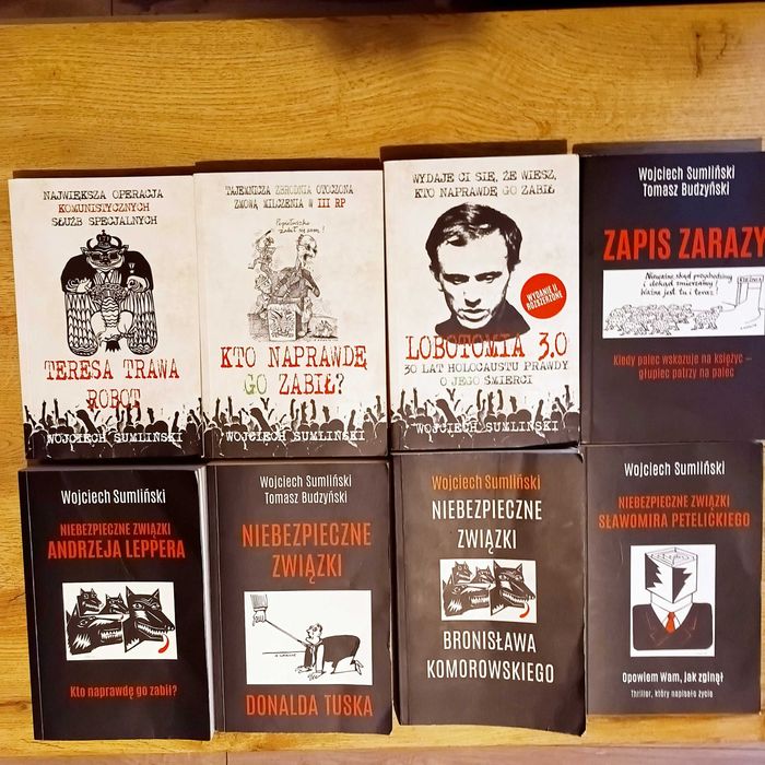Zestaw książek Wojtka Sumlińskiego